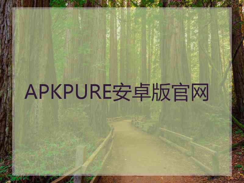 APKPURE安卓版官网