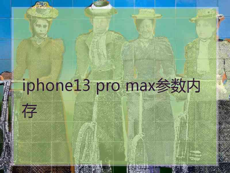 iphone13 pro max参数内存