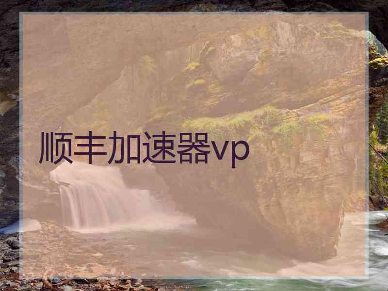 顺丰加速器vp