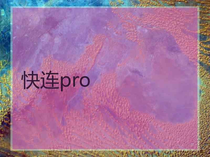 快连pro