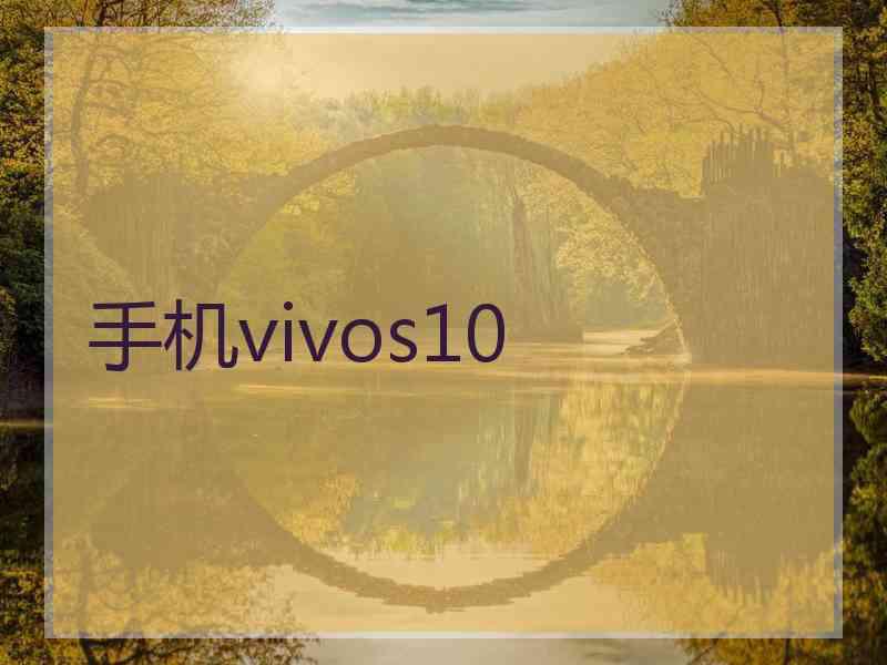 手机vivos10