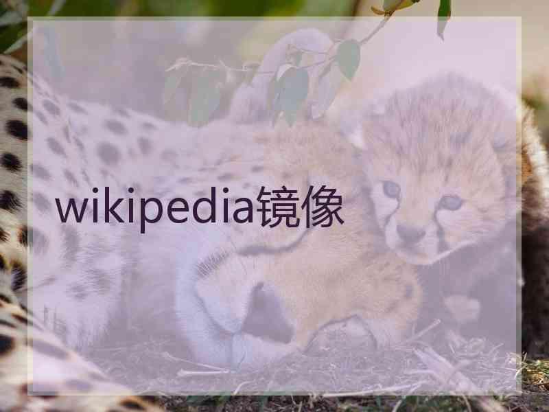 wikipedia镜像