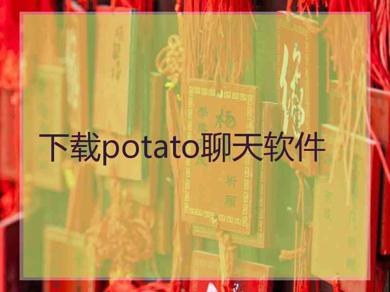 下载potato聊天软件