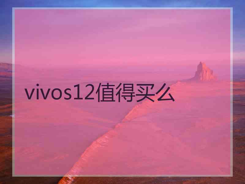 vivos12值得买么