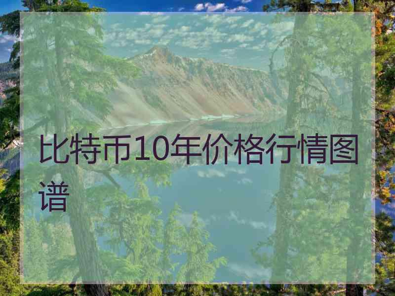 比特币10年价格行情图谱