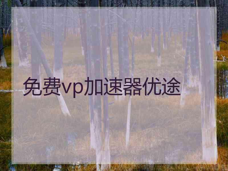 免费vp加速器优途