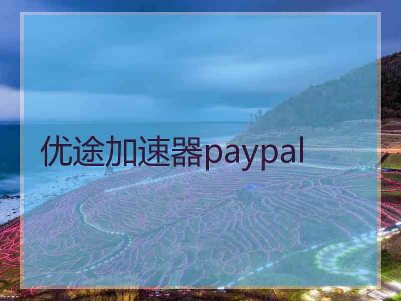 优途加速器paypal