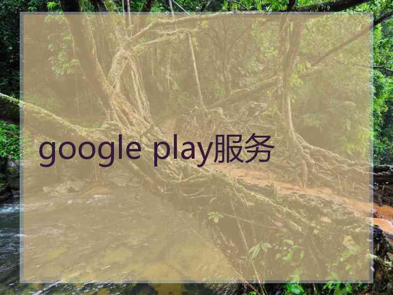 google play服务