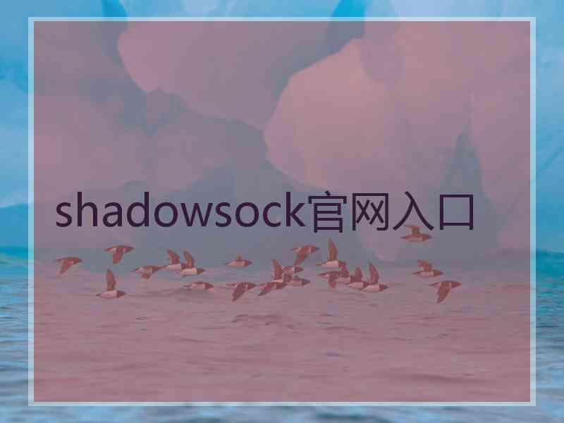 shadowsock官网入口