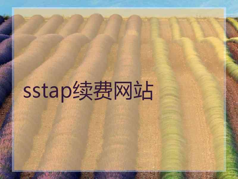 sstap续费网站