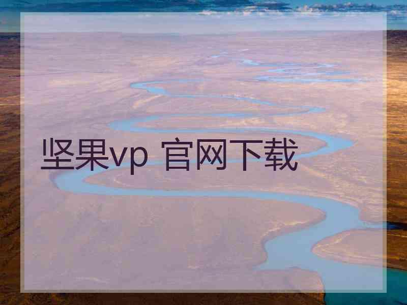 坚果vp 官网下载