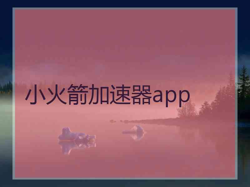 小火箭加速器app