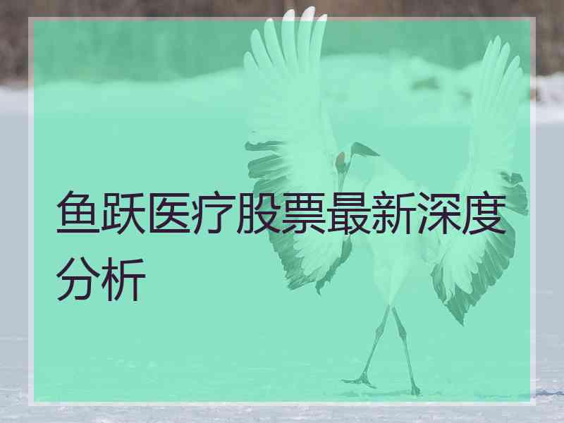 鱼跃医疗股票最新深度分析