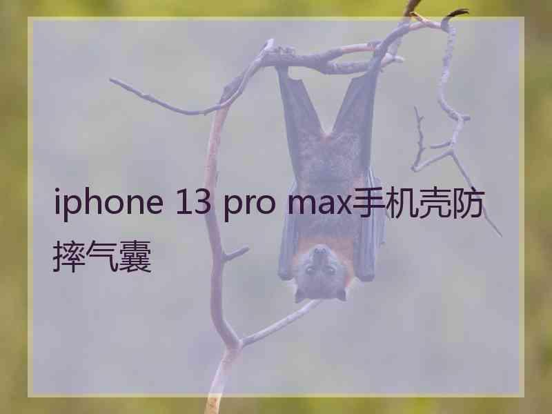 iphone 13 pro max手机壳防摔气囊