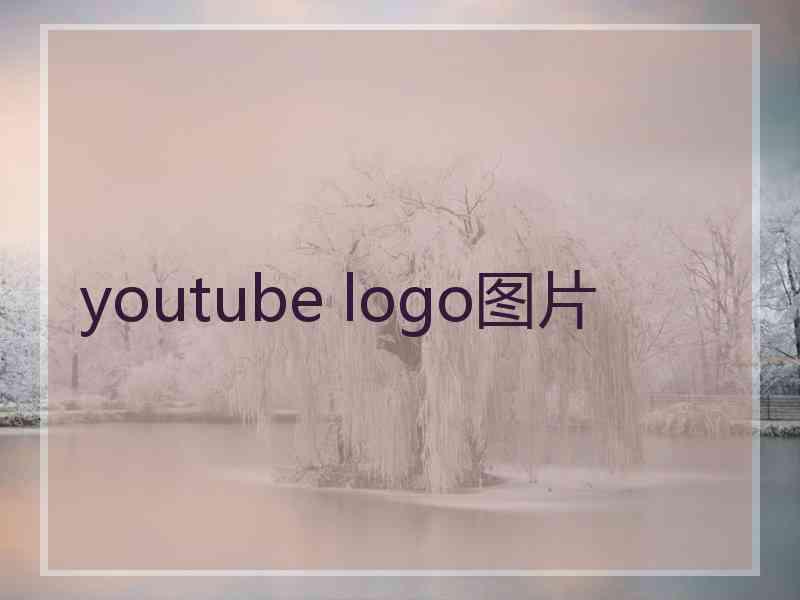 youtube logo图片