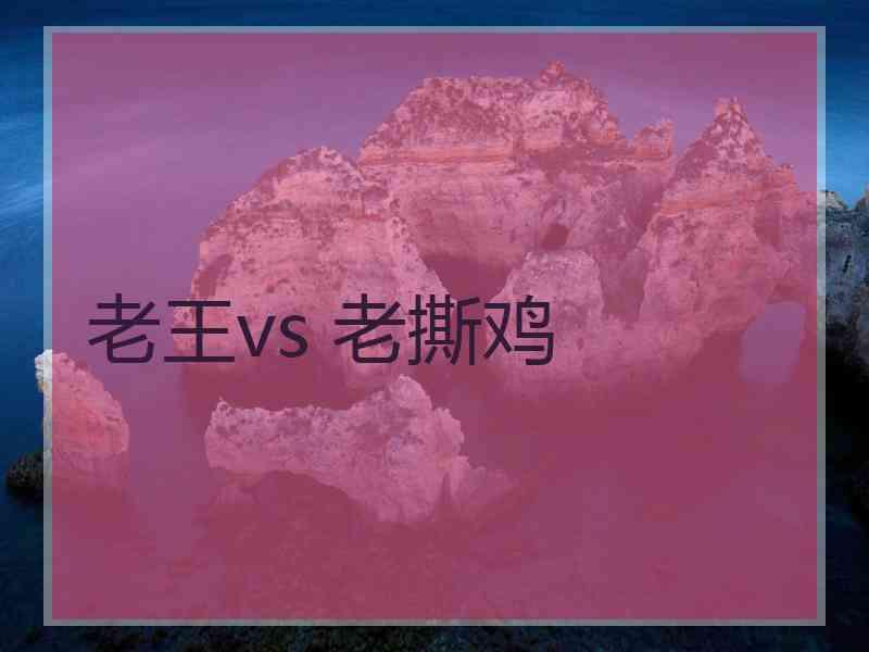 老王vs 老撕鸡