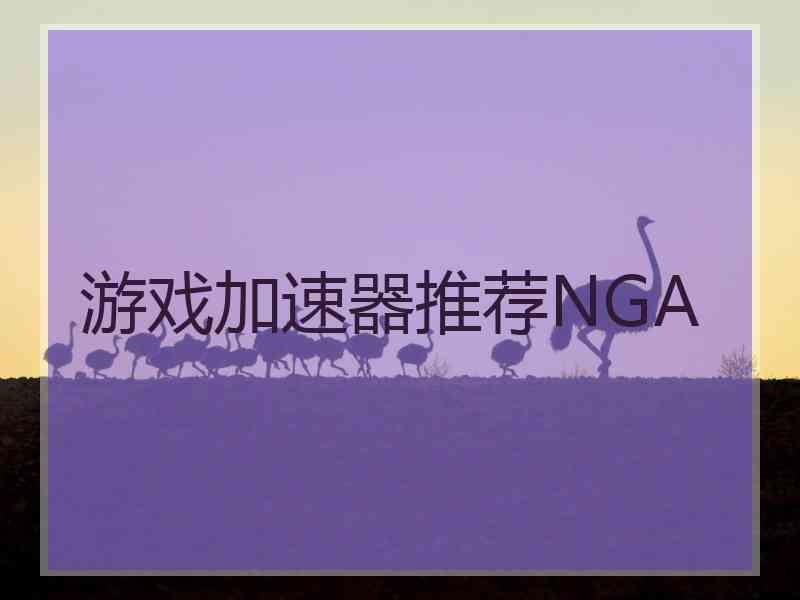 游戏加速器推荐NGA