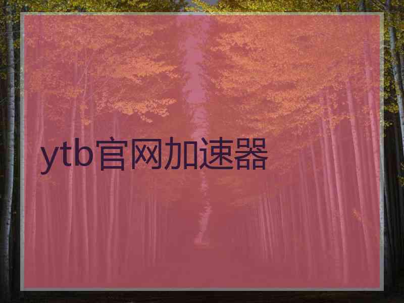 ytb官网加速器