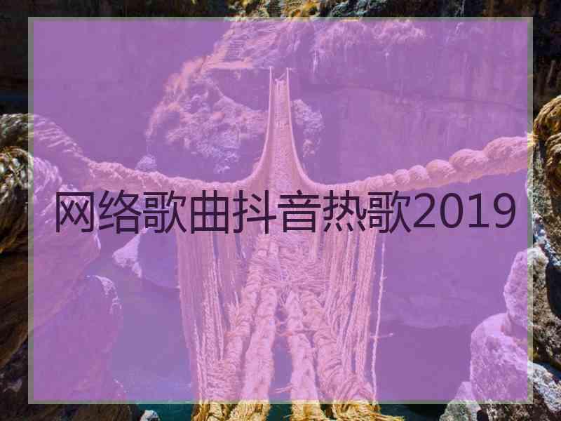 网络歌曲抖音热歌2019