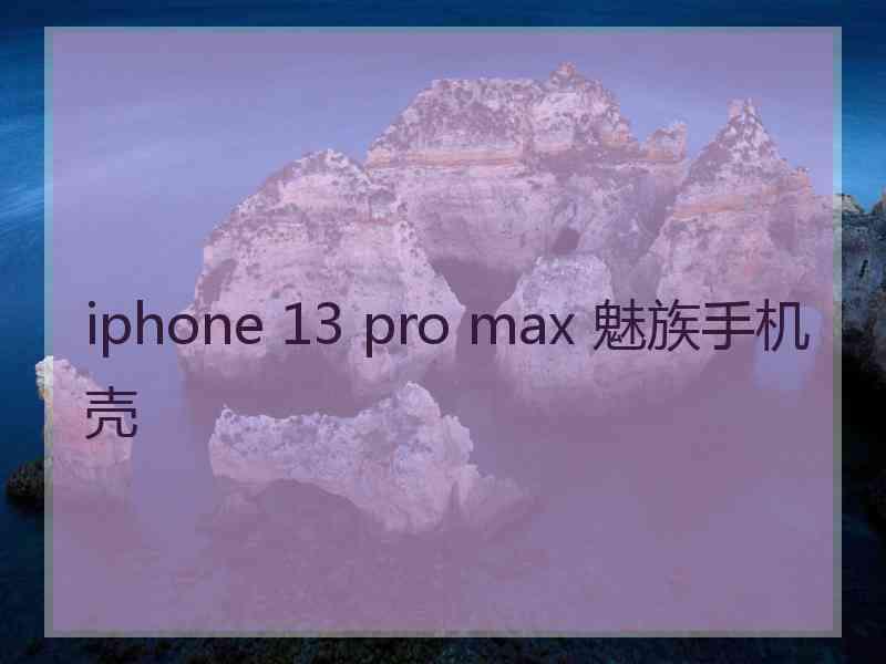 iphone 13 pro max 魅族手机壳