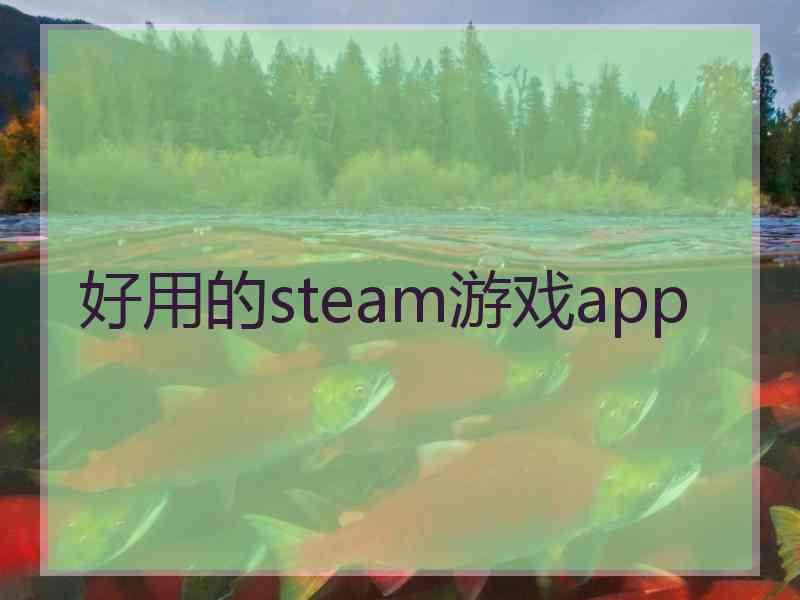 好用的steam游戏app