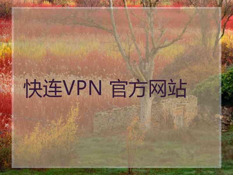 快连VPN 官方网站