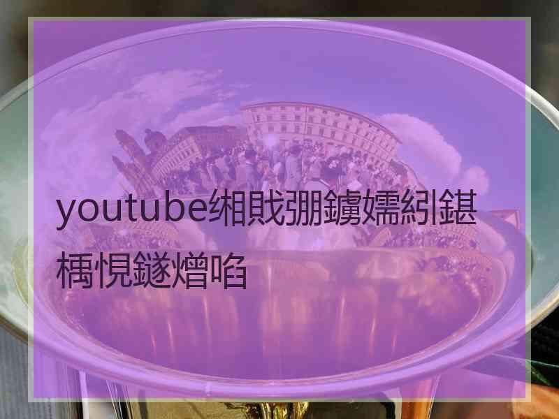 youtube缃戝弸鐪嬬紖鍖楀悓鐩熷啗