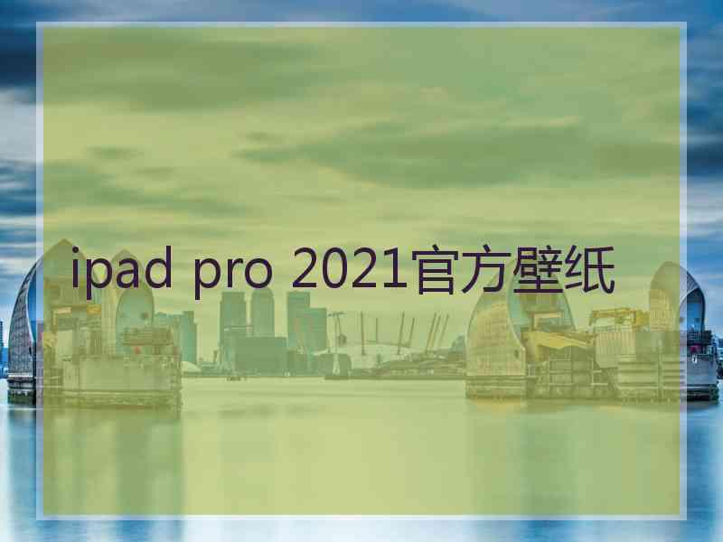 ipad pro 2021官方壁纸