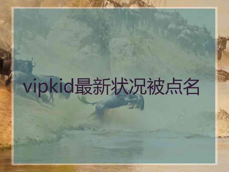 vipkid最新状况被点名